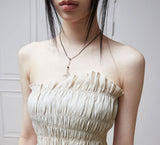 butterfly drop necklace