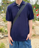 Trun Cable Short Sleeve Knit