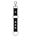 CONCHO LEATHER KEYCHAIN