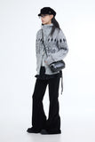 Flon velvet flare brushed lounge pants