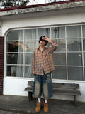 Vintage Washing Bermuda Denim