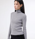 Vanilla Turtleneck Sweater