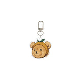 Mandarine Bear Head acrylic Keyring