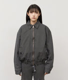 Seto Cropped Washed Blouson