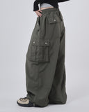 Bread cargo wide banding pants