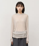 (W) Rord Tencel Hooded Top