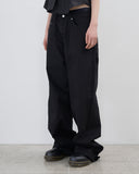 Maxi long wide cotton pants