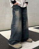 Sand Teen Digital Washed Denim