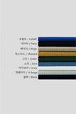 Three linen collar knit