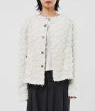 Saha Fringe Tweed Jacket