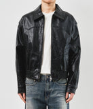 Chelo Wrinkled Leather Jacket