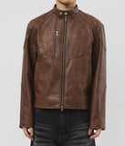 Clan Biker Leather Jacket