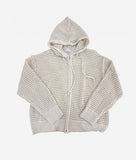 Net Over Hooded zipup