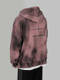 Spray washing hood zip-up
