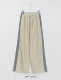 Mubas Summer Side Color Matching Wide Pants