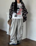 Uni Maxi Big Pocket Strap Sweatpants