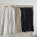 Banding Unique Cooling Patch Pocket Span Bootcut Pants