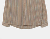 Zecker Ethnic Hippie Stripe Long Sleeve Shirt