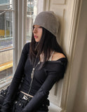 Lighty Half Zip-Up Slim Hoodie