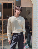 Cannon More Henley Neck Knit
