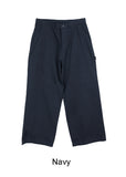 Clown Patch Cotton Wide Work Pants