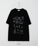 [unisex] Yokota Printing Over Short Sleeve Tee