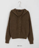 Komori Hood Knit Cardigan
