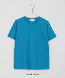 Komna color basic short sleeve Tee