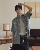 Summer New Cooling Denim Shirt