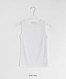 Hoolie Color Basic Ribbed Sleeveless
