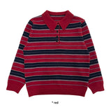 (WOOL) STRIPE PK KNIT