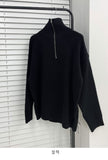 Koi half zip-up knit