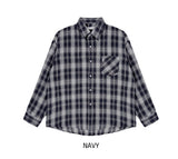 Doze loose fit check shirt