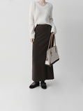 Wool Ribbed V-Neck Knitwear