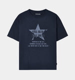 CRACKED STAR HALF T