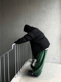 Green Corduroy Corduroy String Pants