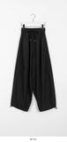 Pinjo Side Button String Banding Pants
