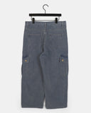 [Brushed Lining] Duco Vintage Cargo Wide Denim Pants