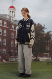 [2-WAY] Varsity Snap Cardigan