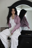 Chiffon shirring sling cross bag