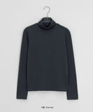 [BAONHAUS] Corti Span Basic Turtleneck Tee