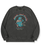 Soda Bear Raglan Pigment Sweatshirt