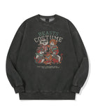 Magic Zoo Raglan Pigment Sweatshirt