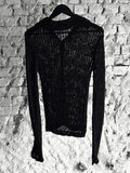 Lippy Collar Knit Cardigan