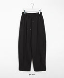 Lehen banding pin tuck brushed balloon training pants