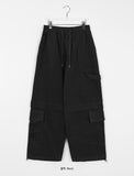 [unisex] Nanaki string banding carpender parachute cargo pants