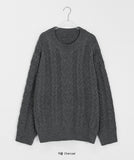 Netimo cable round over knit