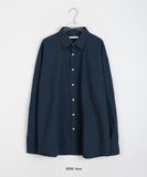 [unisex] Ningpo Color Plain Over Shirt