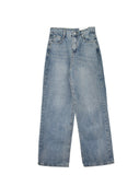 move denim wide pants