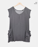 Denic Stripe Short Sleeve One Piece